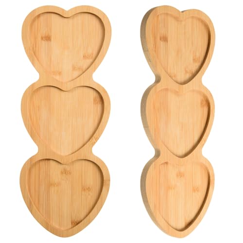 AWIZOM Heart Shaped Serving Tray Valentine's Day
