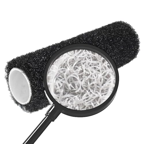 3PCS 9\" Drywall Compound Roller Cover,Heavy Duty Drywall Texture Brush,Mud Roller for Putty,Suitable for Spreading Wall Compound