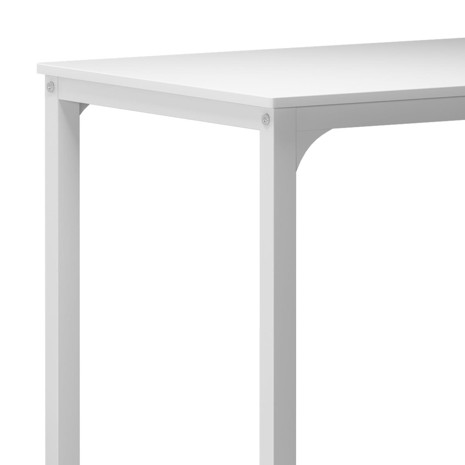 Juego de mesa de cocina para 4, juego de sillas de mesa de comedor compacto con banco, mesa de 4 piezas con estantes de almacenamiento integrados, marco de metal, para apartamento, 5