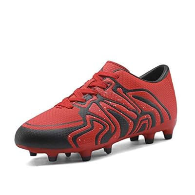 Boys red soccer cleats Clearance