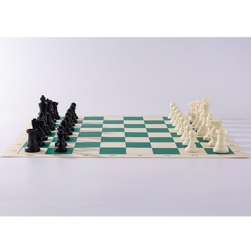 Échecs Tapis d'échecs avec bac de Rangement, échiquiers enroulables