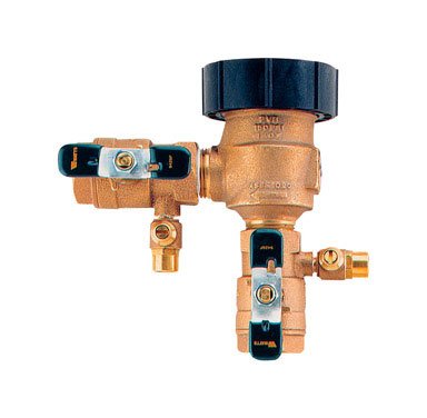 WattsWatts LF800M4-QT 3/4 Inch Anti-Siphon Pressure Vacuum Breaker Backflow Preventer, Quarter Turn Shutoff, Tee Handles, Bronze