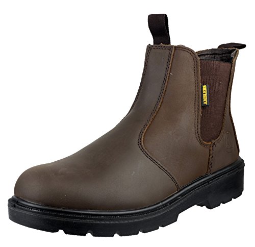 Amblers Safety FS128 Mens Safety Boot Brown Size 3