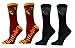 Harry Potter Gryffindor Slytherin 2 Pairs Pack Men's Socks - Shoe Size 6-12