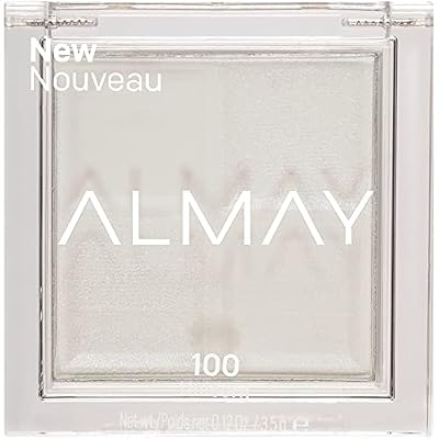 Almay Eyeshadow Palette, Longlasting Eye Makeup, Single Shade Eye Color in Matte, Metallic, Satin and Glitter Finish, Hypoallergenic, 100 Unicorn, 0.1 Oz