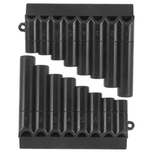 JOINPAYA Pan Flute, 2pcs 8 Pipes Pan Pipe Instrument Mini Portable Pan Flute Chinese Traditional Musical Instrument for Beginners Learning Teaching