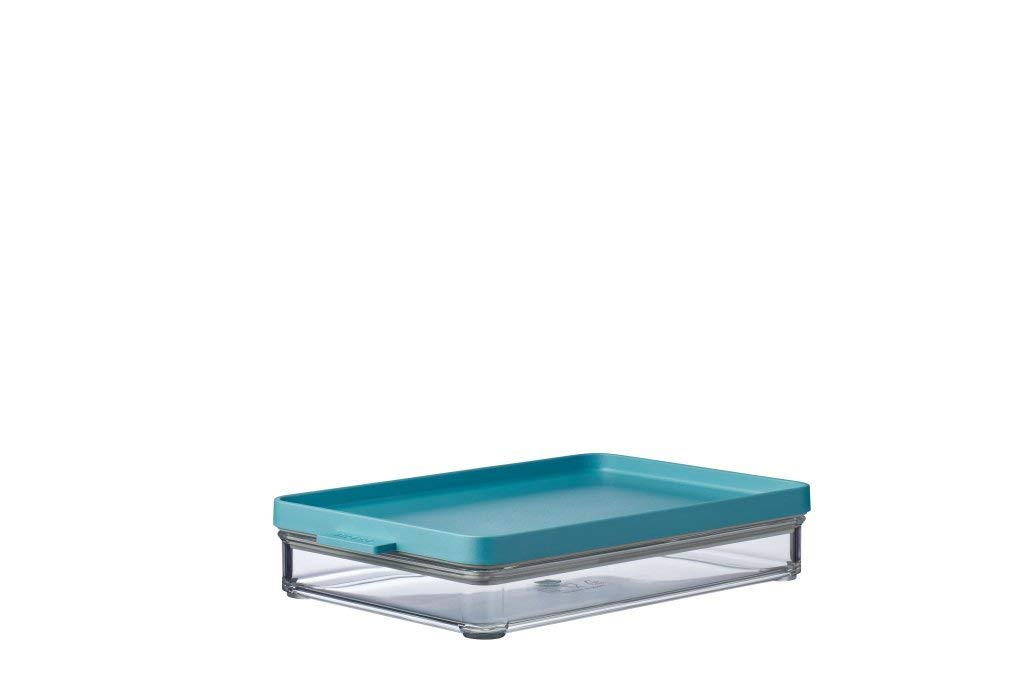 Omnia Fridge Tin Butadiene (ABS), Styrene Acrylonitrile (SAN), Thermoplastic Elastomers (TPE), Nordic Green, Length: 230 mm, Width: 149 mm, Height: 44 mm