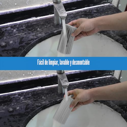 Miniatura 5 de 4uds Esponjas Mágica De Limpieza Don Limpio Para Persianas Y Espejos - Cepillo De Polvo Para Limpiar Zócalos De Vidrio Y Rejillas De Ventilación