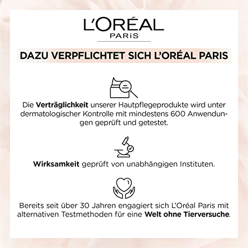 L’Oréal Paris Augenpflege für Frauen: polstert die Augenkontur auf und mildert Tränentäler mit der höchsten Konzentration an Hyaluronsäure in der Pflege von L’Oréal Paris, Revitalift Filler, 1x 15ml