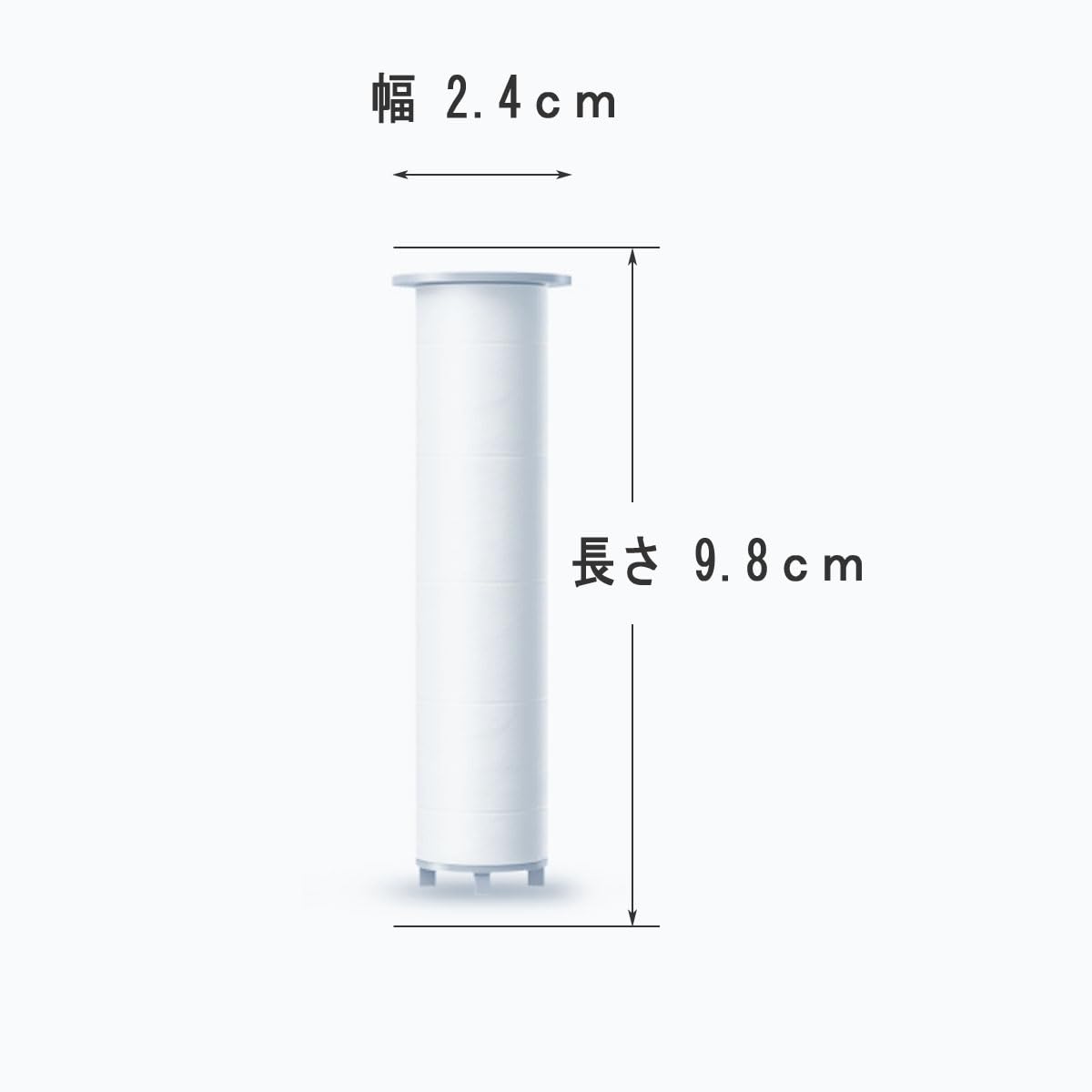 Replacement Cartridges for Aqua Bulle Micro Bubble Shower Head, Set of 2, Chlorine Reduction, Made in Japan