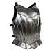 Armor Venue Fluted Gothic Breastplate - Medieval Armor One Size - Silver