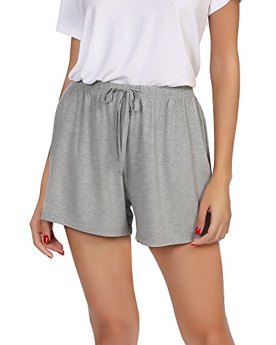 Image of GYS Women's Bamboo Viscose Cooling High Waisted Pajama Shorts
