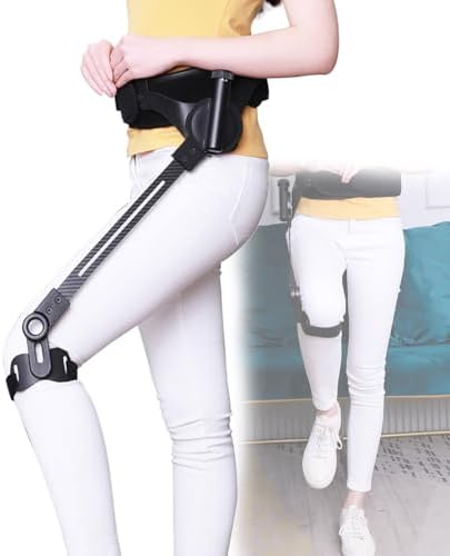 Single Leg Assist Device for Lower Limb Exercise and Training Support - Bionic Body Power Mobility Aid for Adults