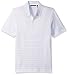 Perry Ellis Men's Horizontal Stripe Jacquard Polo Shirt