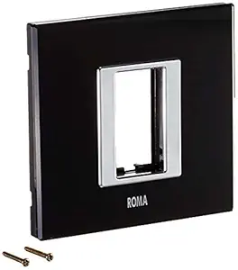 Anchor By Panasonic 66901GSB Roma Urban Modular Polycarbonate 1M Square (Space Black, Pack of 5)