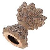 Bougies chauffe-plat dorées : fabriquées avec un bon matériau céramique, avec une excellente durabilité et praticité.