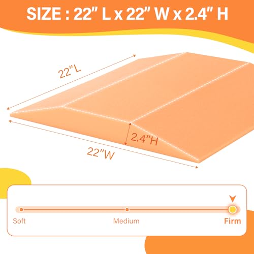 PAROLL Sofa Couch Cushion Support for Sagging Seat Under Cushion for Sofa Couch Loveseat Chair, 22 x 22 Inch, Set of 3 - Thumbnail 2