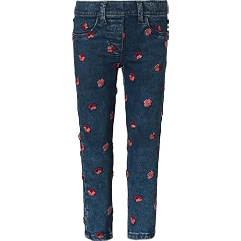 s.Oliver Junior Girl's Jeans-Hose, dunkelblau, 134.Slim Cover