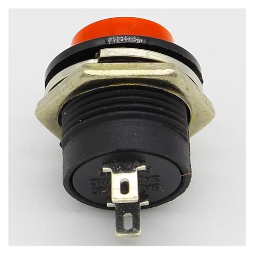 Bouton-poussoir momentané 16mm pour vos montages électriques - 6