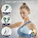 Wireless Earbuds, Bluetooth 5.4 Headphones in Ear NEW Wireless Earphones with 4 ENC Mic, Mini Ear buds with HiFi Stereo Deep Bass, 32H Playtime Dual LED Display, Bluetooth Earbud IP7 Waterproof USB-C - Image 6