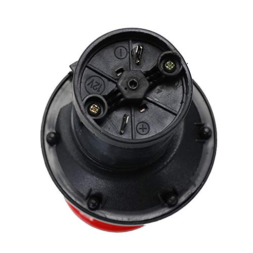 Carrfan 12V Vintage Ooga Ahooga Classical Car Horn For Ford Model Antique Old Style 110Db #TOP6