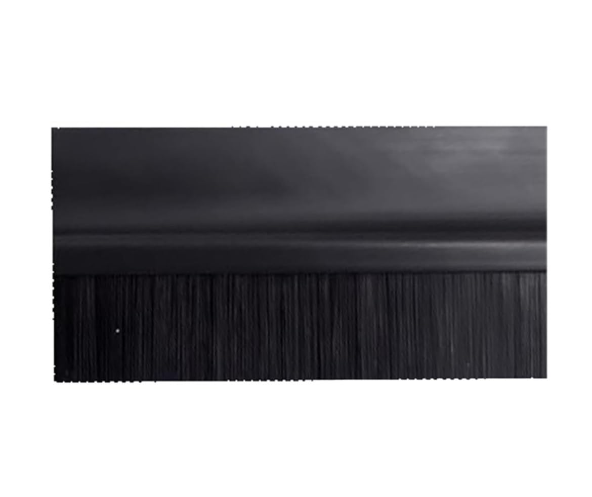 Door Strip Draught Brush, Sealing Draught Excluder PVC Nylon Brush Strip, Multicolor, Multiple Sizes(C,L 30cm x Brush Height 20mm)
