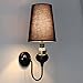 Produktbild Wandleuchte Kreative Mode Wandleuchte Einfache moderne Wandleuchte am Bett Eingangshalle Korridor (Color : Black)