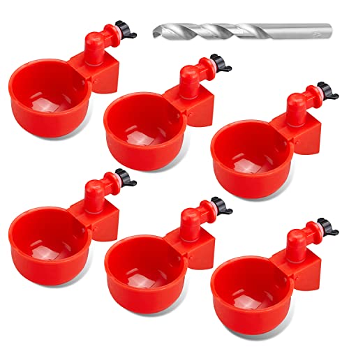 Chicken Watering Cup Automatic Filling Waterer Poultry Drinking Bowl - View #13