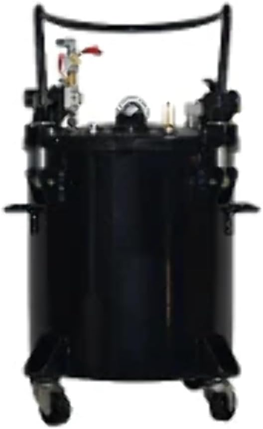 California Air Tools CAT-365C 5 gallon Pressure Pot for Epoxy Resin Casting, Coated Steel Tank, Portable