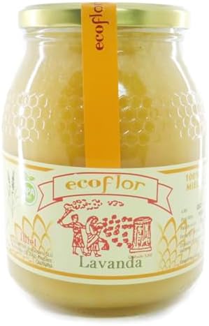 Miel de Lavanda. Miel pura de Abeja Española, 100% Natural. Gusto...