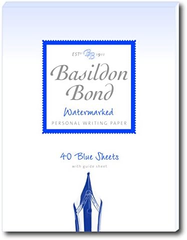 Basildon Bond Duke 137 x 178 mm Writing Pad with 40 Sheets - Blue, 100100123