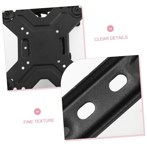 Support mural TV et orientable pour moniteur et écran plat - Fixation murale sécurisée Ciieeo