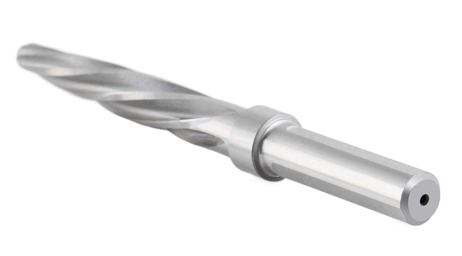Accusize Industrial Tools High-Speed Steel Spiral Flute Aligning Reamer, 3/8" Cutting Diameter, 3/8" Shank Diameter, 0522-0038