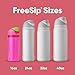 Owala Kids FreeSip Insulated Stainless Steel Water Bottle with Straw, BPA-Free Sports Water Bottle, Great for Travel, 16 oz, All the Berries