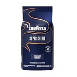 Lavazza Super Crema Whole Bean Coffee, M...