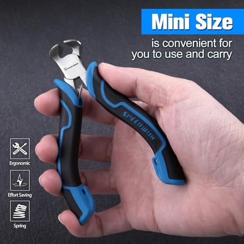 SPEEDWOX Mini pince coupante pour la fabrication de bijoux, arrache-clou, extracteur d'agrafes, réparation de fermeture éclair – Image 4