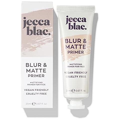 Jecca Blac Blur and Matte Primer, Vegan, Gender Neutral & LGBTQ+ Inclusive Make Up Cover