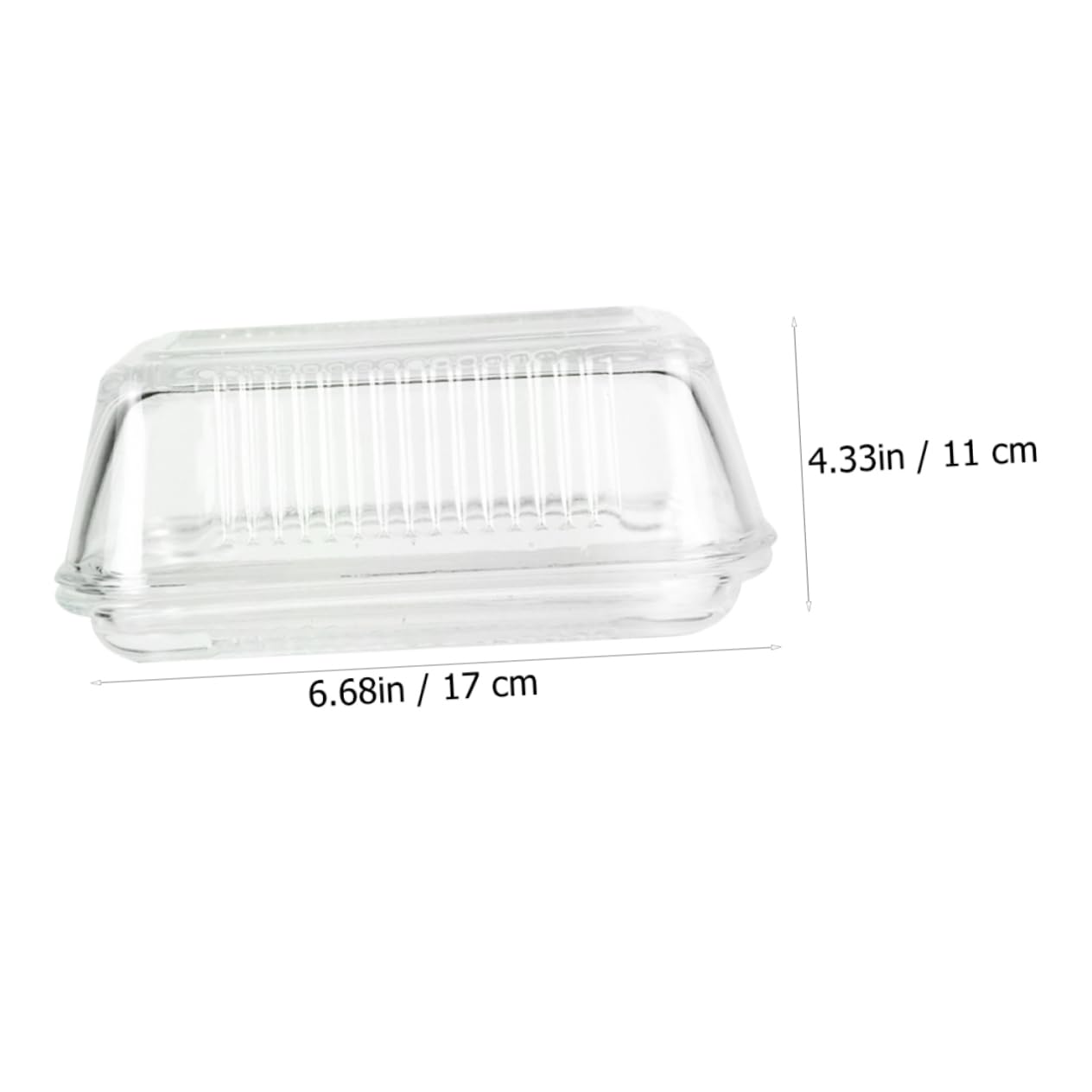 OUNONA 1Pc Elegant Cheese Display Tray Stylish Glass Dessert Plate for Home Use Food Plate for Parties Birthdays and Weddings Cheese Container