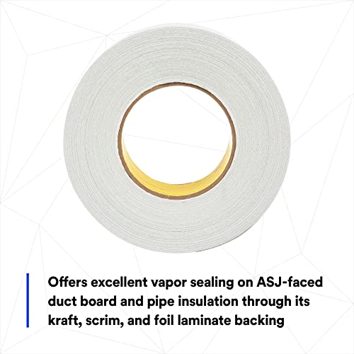 Ruban ASJ 3M 95997 blanc adhésif isolant thermique 72mm - 4