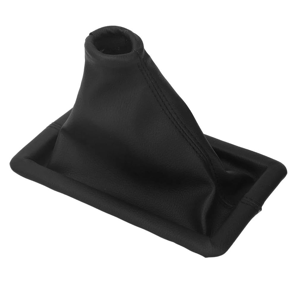 Hyasdbwe One Color Car Gear Gaiter Boot Cover 8R3z 7277 Aa Pu Leather Gear Knob Dust Cover For Mustang 2005‑2009 Gear Shifter Parts