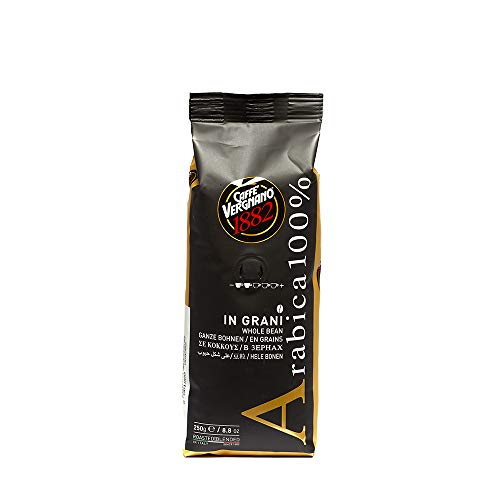 Café Vergnano 1882 en Granos Arábica 100% - 1 paquete x 250 gr
