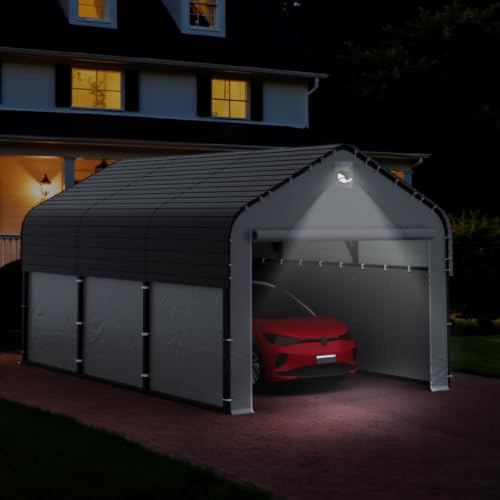 Benass 10x16 Heavy Duty Enclosed Car Garage