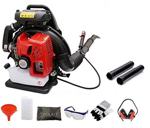 Dealourus 75cc Petrol Backpack Leaf Blower