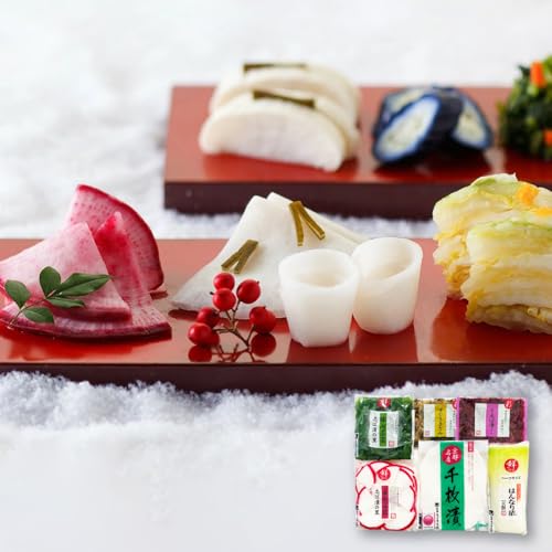 土井志ば漬本舗 はんなり京漬物6種6点セット WS30(秋冬)|京都大原 老舗 食べ比べ 千枚漬 はんなり漬白菜 はんなり漬きゅうり はりはり漬 5種5点 ギフト プレゼント 贈答 お取り寄せ 通販 ふるさと納税
