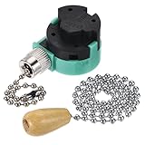 Desarme el interruptor directamente en ves de cortar el circuito del interruptor antiguo, levante la cubierta superior e inferior y saque el cable, y después instale el nuevo interruptor. Simplemente inserte el cabezal de la rosca en el orificio de la misma y fíjelo. Por último, tire hacia abajo para ver si se cae