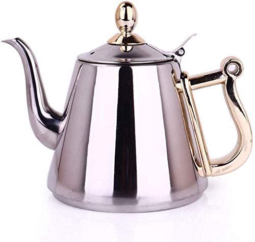 Teapot en acier inoxydable SHISHI pour vos matins sur cuisinière à induction