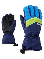 Ziener Kinder LETT AS glove junior Ski-Handschuhe / Wintersport | wasserdicht atmungsaktiv, navy, 6,5