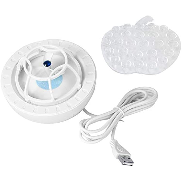 USB Ultrasonic Dishwasher, Portable Dish Washing Machine Cleaner, Portable Dish Washing Tool for Dishware Fruit Vegetable (Blue)