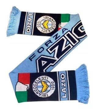 Lazio Fan Schal - Fußball Jaquard Schal -Lazio Rom