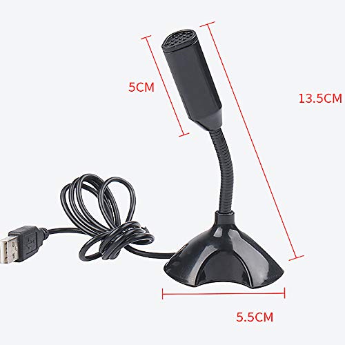 USB Mikrofon Metall Kondensator Aufnahme Mikrofon für Laptop oder Windows Nierencharakteristik Studio Aufnahme Gesang… – Bild 3